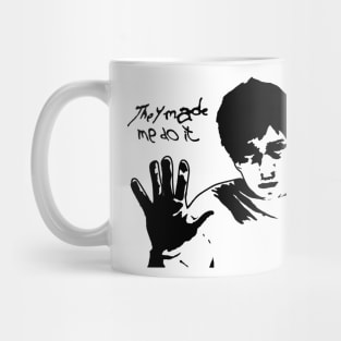 Donnie Darko "They Made Me Do It" Mug